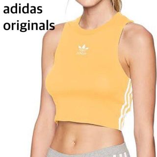 アディダス(adidas)のadidas originals アディダス クロップタンクトップ 新品タグ付き(タンクトップ)