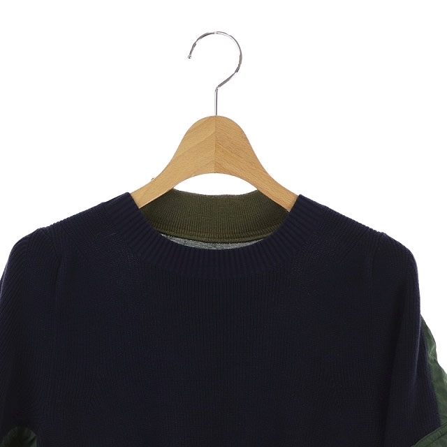 sacai 19SS Uncut Velvet x Knit Sweater ニットの通販 by ベクトル ラクマ店|サカイならラクマ - サカイ 安い