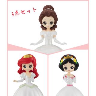 バンダイ(BANDAI)のカプキャラヒロインドール　～Dreamy Style～　ベル・アリエル・白雪姫(キャラクターグッズ)