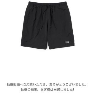 コモリ(COMOLI)のennoy  Nylon Shorts  BLACK  M スタイリスト私物(ショートパンツ)