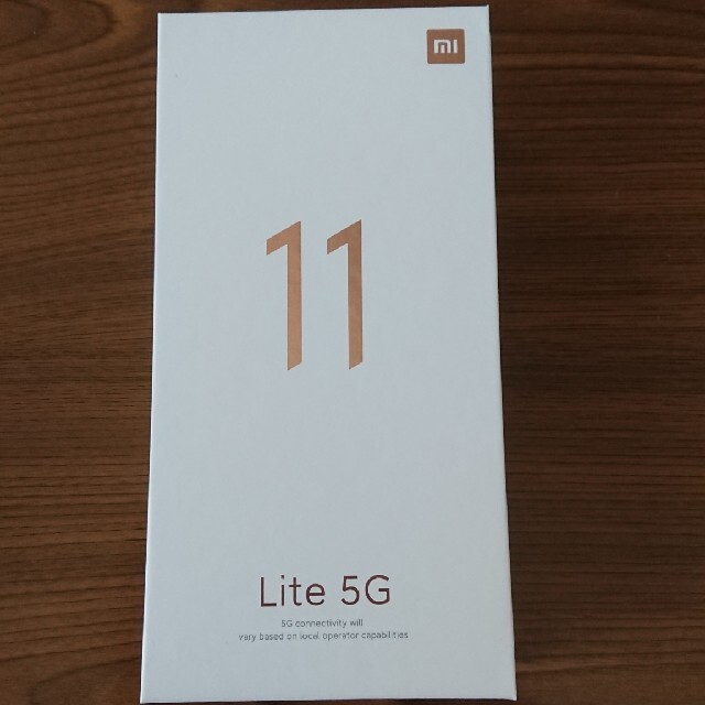 6GBCPUXiaomi mi11 Lite 5G Truffle Black  美品