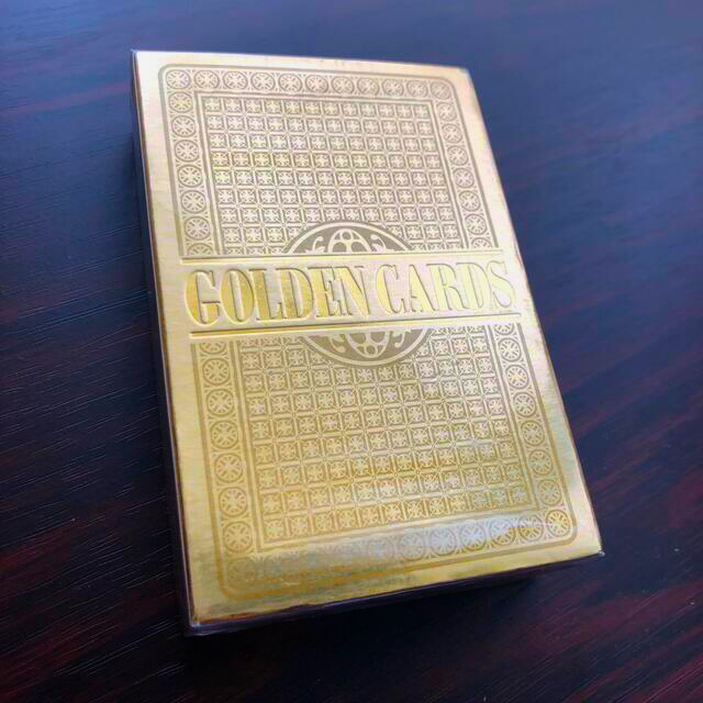 【希少】ゴールドトランプ ニューヨーク現代美術館 GOLDEN CARDS エンタメ/ホビーのテーブルゲーム/ホビー(トランプ/UNO)の商品写真