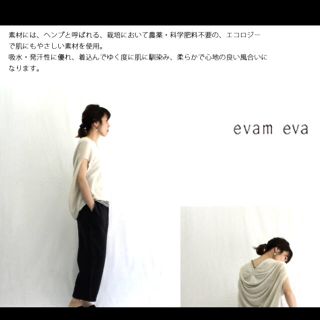 エヴァムエヴァ(evam eva)の未使用⭐︎evam eva＊ヘンプ　トップス(ニット/セーター)