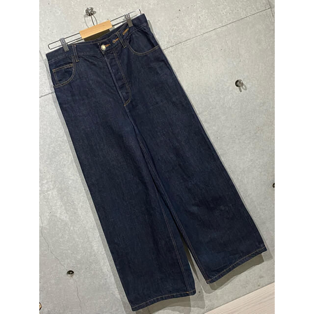 セール特価 MAGLIANO 18SS 変形ワイドデニム パンツ デニム+ジーンズ セール特価 MAGLIANO 18SS 変形ワイドデニム パンツ デニム+ジーンズ