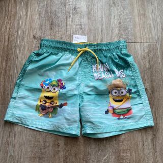 エイチアンドエム(H&M)の新品タグ付き！H&M minion 水着 110/115(水着)