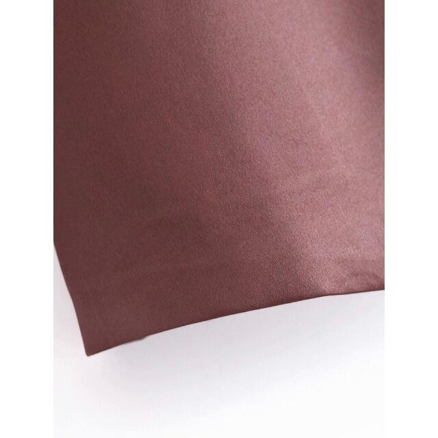 ZARA - 🌻7月新作🏖4810◇brown ブラウン サテン テーラード