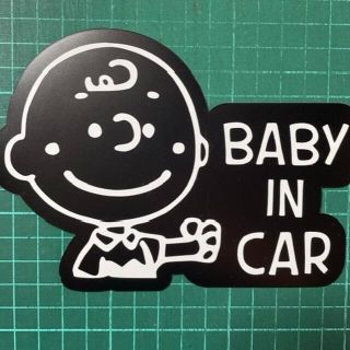 ベビーインカー　マグネット　ステッカー　在庫処分品(車体)