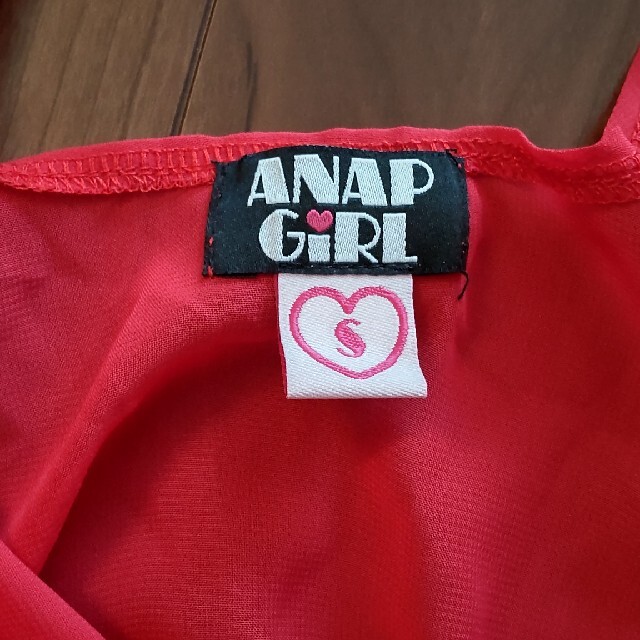 ANAP Kids(アナップキッズ)のANAPgirl　キャミソール キッズ/ベビー/マタニティのキッズ服女の子用(90cm~)(Tシャツ/カットソー)の商品写真