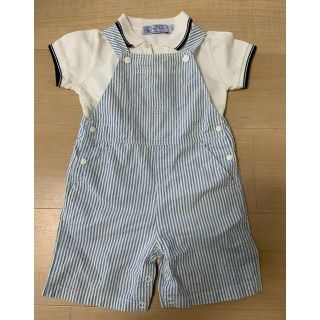 プチバトー(PETIT BATEAU)のプチバトー　サロペット　18m(パンツ)