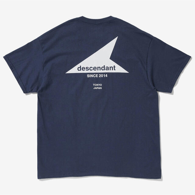 DESCENDANT 21SS新作 CETUS SS TEE 紺M新品