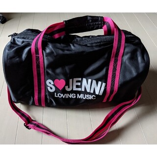 ジェニィ(JENNI)のシスタージェニィ★ボストンバッグスポーツバッグ 黒×ピンク 美品(その他)