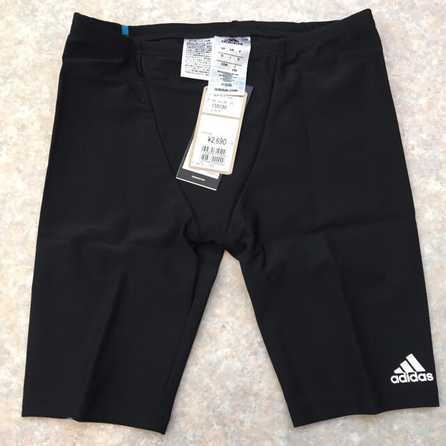 adidas(アディダス)のadidas アディダス　水着　男児　小学生　新品　未使用品　タグ付　150 キッズ/ベビー/マタニティのキッズ服男の子用(90cm~)(水着)の商品写真