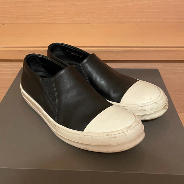 Rick Owens(リックオウエンス)のrick owens boat sneakers ヒア様 メンズの靴/シューズ(スニーカー)の商品写真