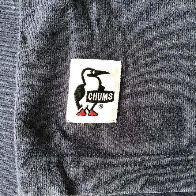 CHUMS(チャムス)のCHUMS  チャムス　ポケットTシャツ L ネイビー　ブービーバード　ボーダー メンズのトップス(Tシャツ/カットソー(半袖/袖なし))の商品写真