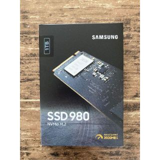 サムスン(SAMSUNG)の新品　サムスン 980 1TB PCIe Gen 3.0 ×4 NVMe M.2(PCパーツ)