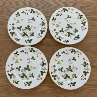 ウェッジウッド(WEDGWOOD)のワイルドストロベリープレート(食器)