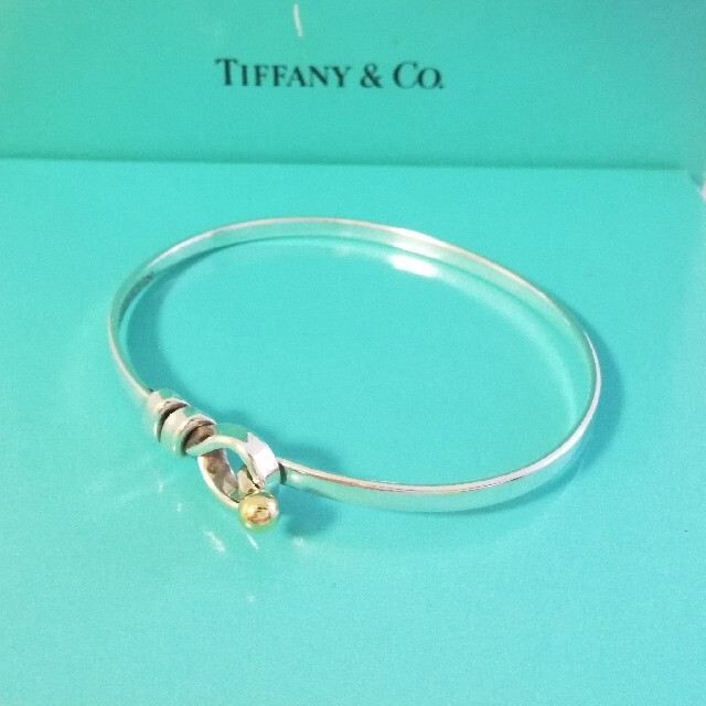 TIFFANY&Co. ティファニー フック&アイ バングル ブレスレット 当社の