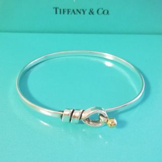 ティファニー(Tiffany & Co.)のTIFFANY&Co. ティファニー フック＆アイ バングル ブレスレット(ブレスレット/バングル)