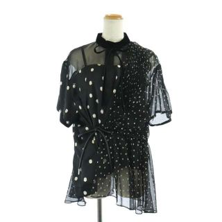 サカイ(sacai)のサカイ 20SS Polka Dot Blouse ポルカドットブラウス 半袖(その他)