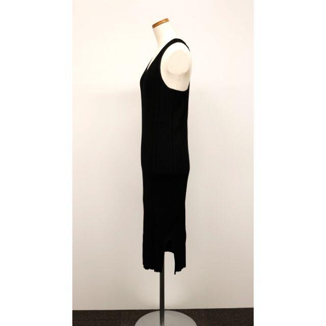 ACNE(アクネ)のACNE STUDIOS (アクネ) Tank Midi Dress Black レディースのワンピース(ひざ丈ワンピース)の商品写真