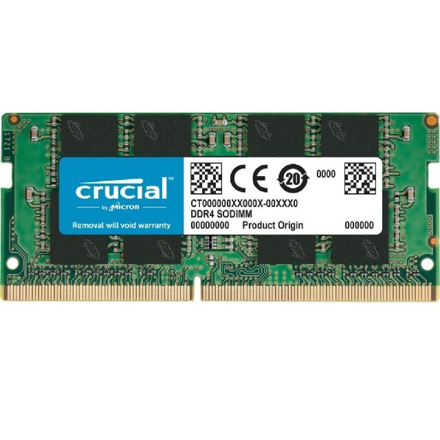 Crucial ノートPC用メモリ 8GB CT8G4SFS8266