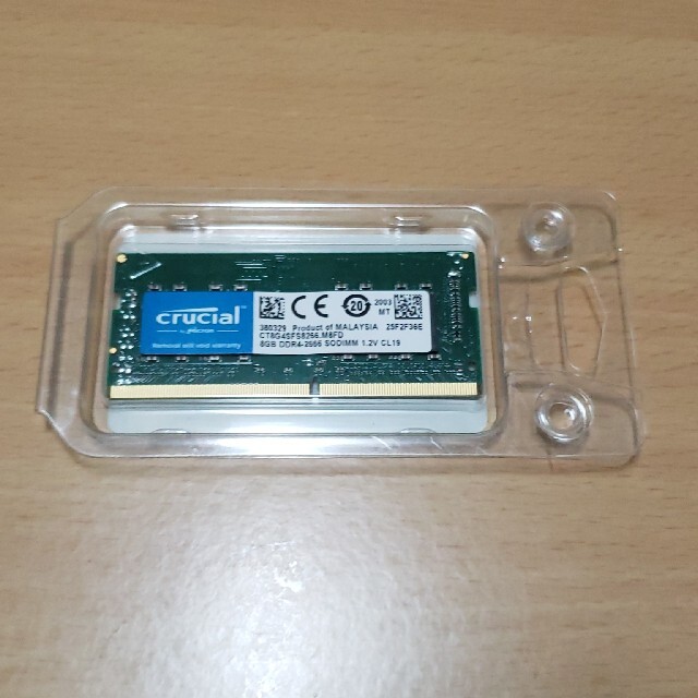 Crucial ノートPC用メモリ 8GB CT8G4SFS8266 2