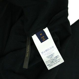 美品 LOUIS VUITTON ルイ・ヴィトン シャツ チャーム リボン 黒