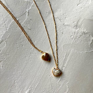 グリモワール(Grimoire)の♥ Vintage rétro Heart Pearl Necklace(ネックレス)