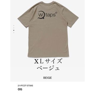 ダブルタップス(W)taps)のWTAPS OG SPOT XLサイズ ベージュ　ダブルタップス ネイバーフッド(Tシャツ/カットソー(半袖/袖なし))