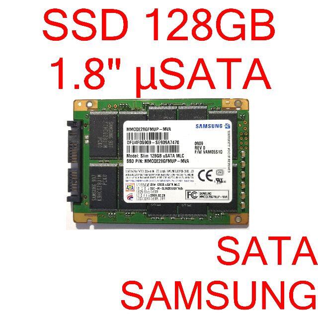 SSD 128GB 1.8" uSATA SATA 正常 [SSDu#1]