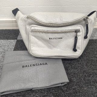 バレンシアガ(Balenciaga)の【美品】BALENCIAGA★バレンシアガ★ボディバッグ★ウエストポーチ★グレー(ボディーバッグ)