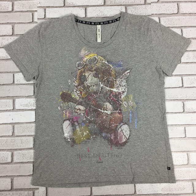 glamb(グラム)の古着 glamb グラム レストインユーテロ tシャツ カットソー メンズのトップス(Tシャツ/カットソー(半袖/袖なし))の商品写真