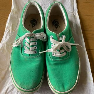 ヴァンズ(VANS)のVANS ERA ライトグリーン(スニーカー)