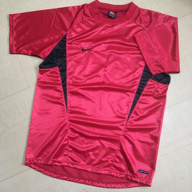 NIKE(ナイキ)のi様専用☆日本製☆NIKE ナイキ 半袖赤色ユニフォーム Ｍサイズ DRYFIT スポーツ/アウトドアの野球(ウェア)の商品写真