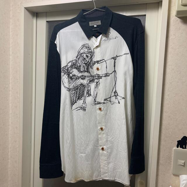 yohjiyamamoto16ss デッサンシャツ