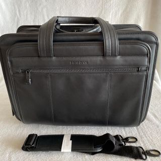 サムソナイト(Samsonite)の【極美品】サムソナイト本革ビジネスバック/ブラック(ビジネスバッグ)