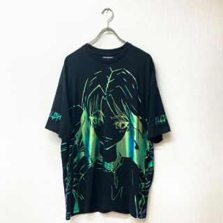 ベルシュカ(Bershka)のビリーアイリッシュ  x ベルシュカ  ホイルプリント Tシャツ L(Tシャツ/カットソー(半袖/袖なし))