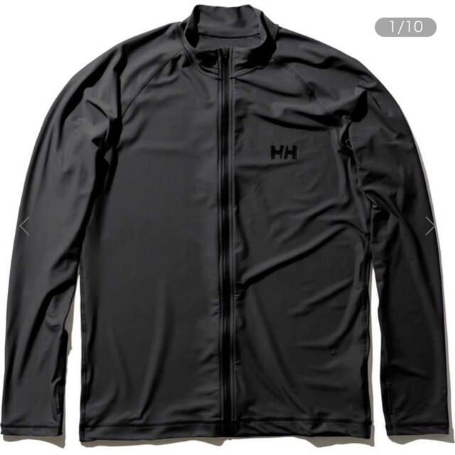 HELLY HANSEN(ヘリーハンセン)のヘリーハンセン　メンズ　ラッシュガード　L フルジップラッシュガー メンズの水着/浴衣(水着)の商品写真