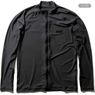 ヘリーハンセン(HELLY HANSEN)のヘリーハンセン　メンズ　ラッシュガード　L フルジップラッシュガー(水着)