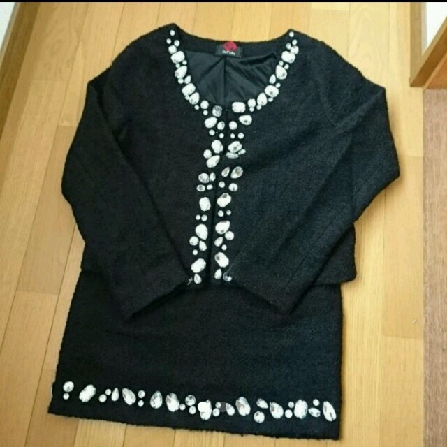 DaTuRa - ダチュラ ビジューセットアップ 美品の通販 by 値下げ交渉 DaTuRa - ダチュラ ビジューセットアップ 美品の通販 by 値下げ交渉