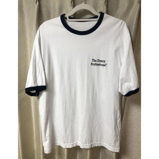 ワンエルディーケーセレクト(1LDK SELECT)のennoy リンガーT   ネイビーＬサイズ(Tシャツ/カットソー(半袖/袖なし))