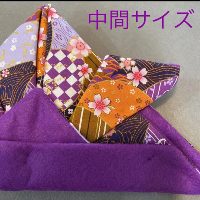 兜79 ハンドメイド かぶれる兜 中間サイズ 紫 Taku Sou - ファッション雑貨 - edmontonquotient.com