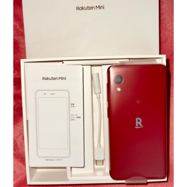 Rakuten(ラクテン)のRakuten mini スマホ/家電/カメラのスマートフォン/携帯電話(スマートフォン本体)の商品写真