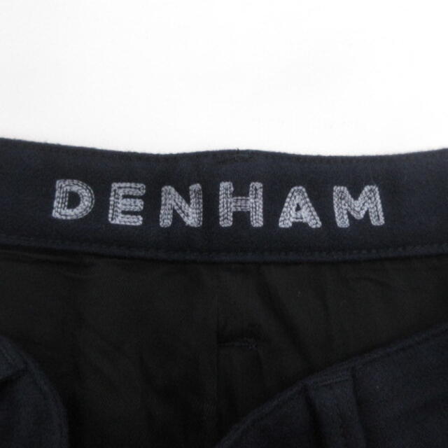 DENHAM(デンハム)のデンハム 17年製 CROP AW DARK スラックス パンツ ウール 紺 メンズのパンツ(スラックス)の商品写真