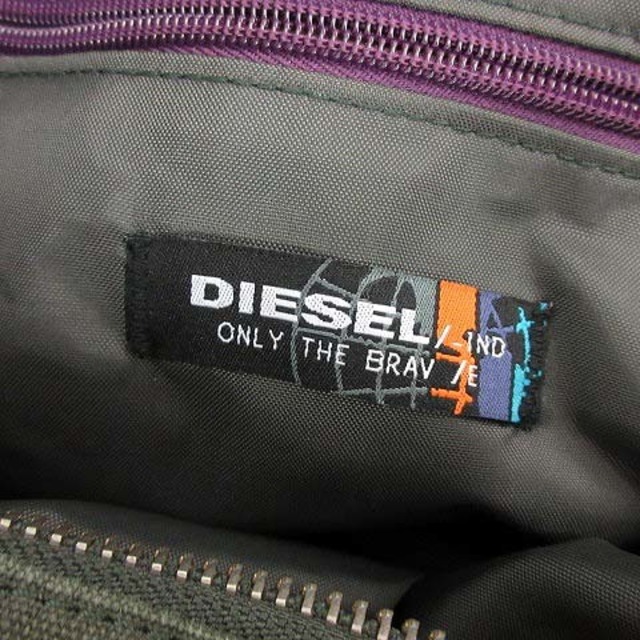 DIESEL(ディーゼル)のディーゼル ボストンバッグ ハンドバッグ ショルダーバッグ 2WAY カーキ メンズのバッグ(ボストンバッグ)の商品写真