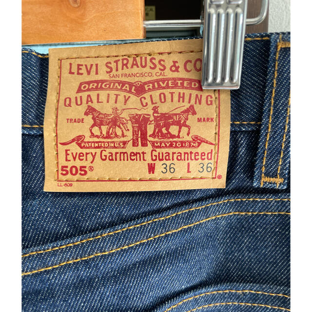Levi's(リーバイス)の90's　Levi's505　濃紺 表記(36x36)USA製 メンズのパンツ(デニム/ジーンズ)の商品写真