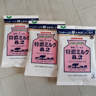 UHA味覚糖 特濃ミルク8.2 3袋セット！(菓子/デザート)
