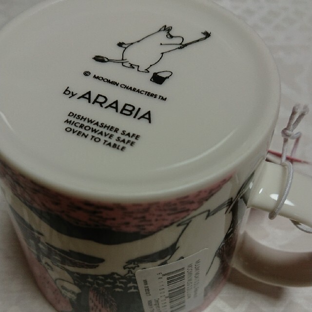 ARABIA(アラビア)のアラビア ムーミンマグカップ インテリア/住まい/日用品のキッチン/食器(食器)の商品写真
