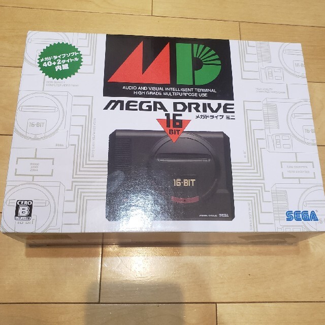 SEGA(セガ)の【新品 未使用】メガドライブミニ エンタメ/ホビーのゲームソフト/ゲーム機本体(家庭用ゲーム機本体)の商品写真