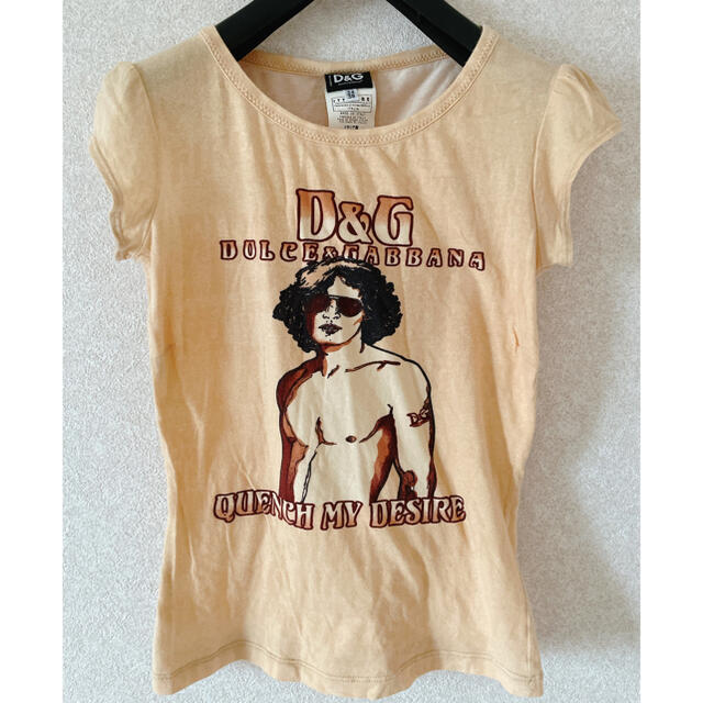 D&G DOLCE and GABBANA ジムモリソンTシャツ 7〜9号